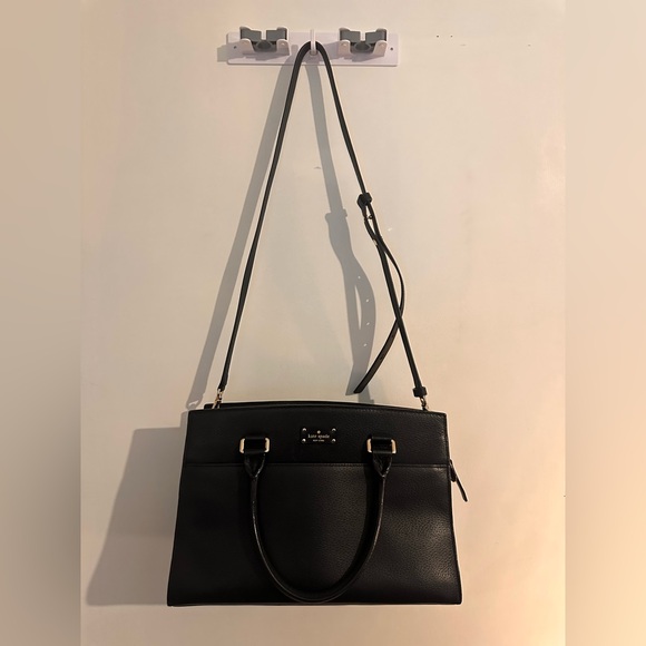 kate spade Handbags - Kate Spade Elegant Black Shoulder Bag
